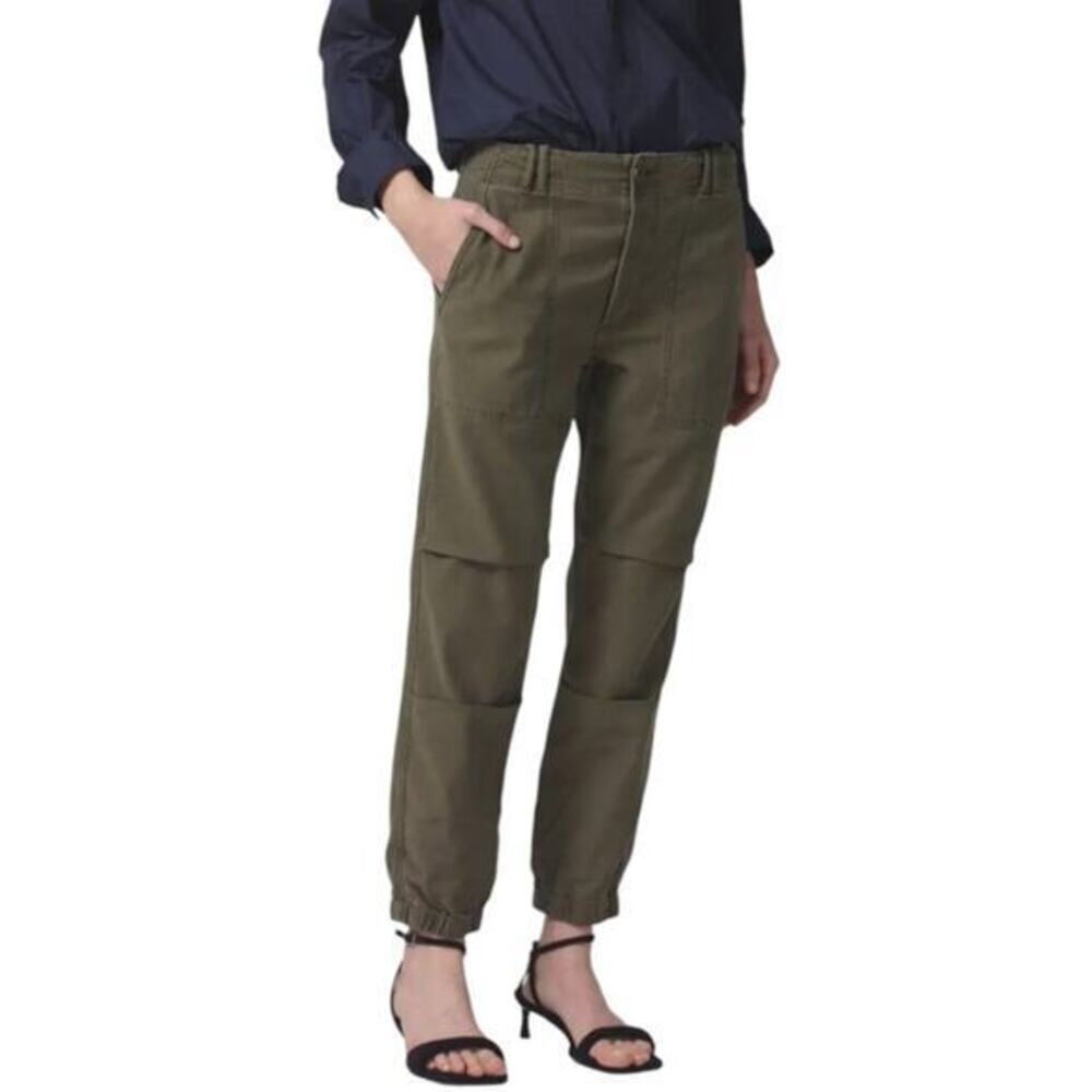 Citizens of Humanity Olive Green Cargo Jogger Pants‎ Utility Style Size 27